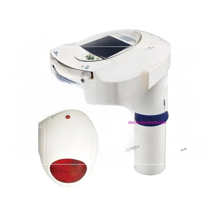 Swimming pool safety alarm equipped