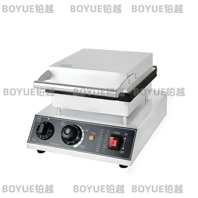 Commercial Waffle Maker Heart Shaped Muffin Iron Large Petal Breakfast Machine Nonstick Electric Grill for Home Kitchen Use
