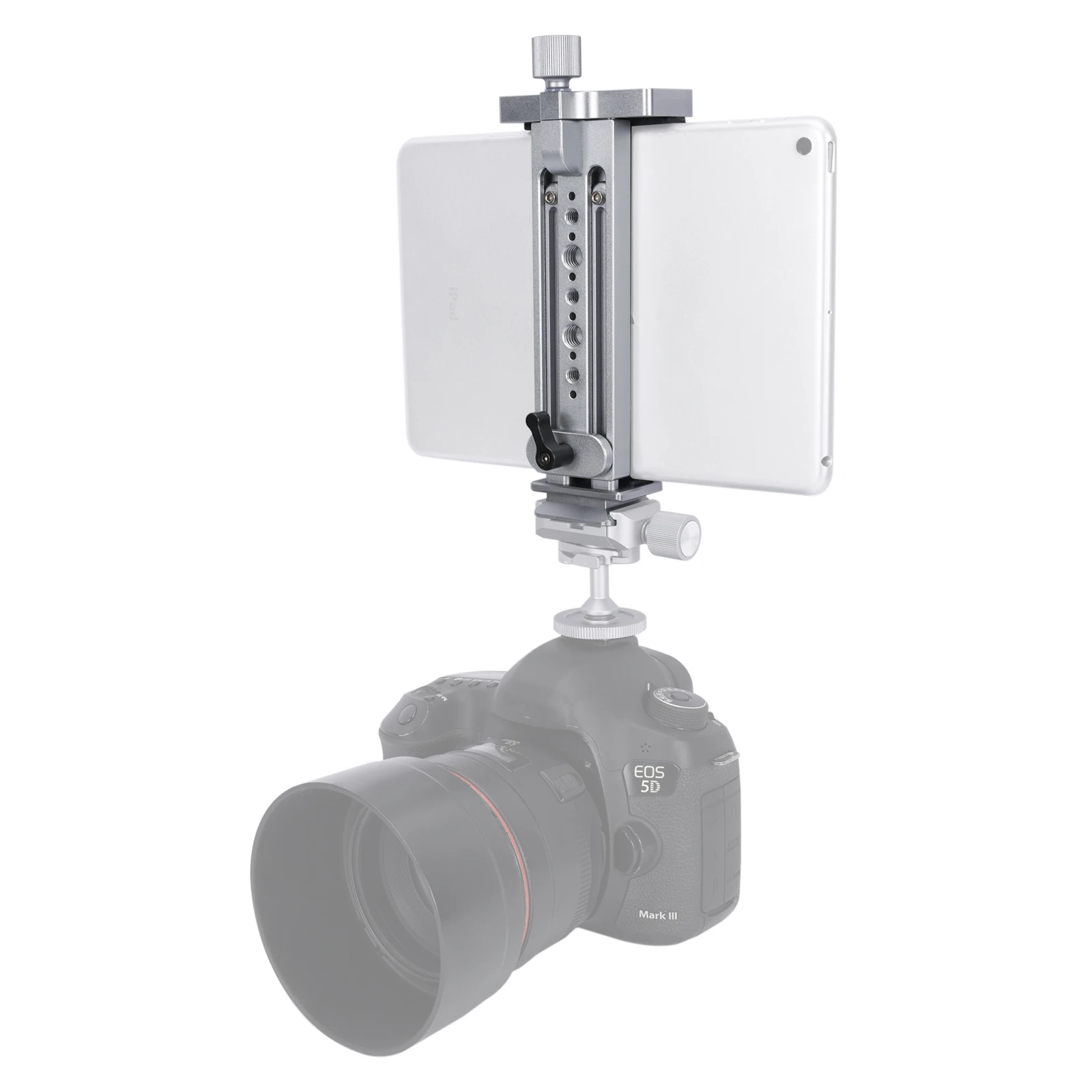 Niceyrig Ipad ホルダー メタル クランプ Arca Swiss 三脚マウント調整可能 IPad Mini 7.9 インチ/IPad 9.7 インチ/IPad 10.5 インチ/IPad Pro 12