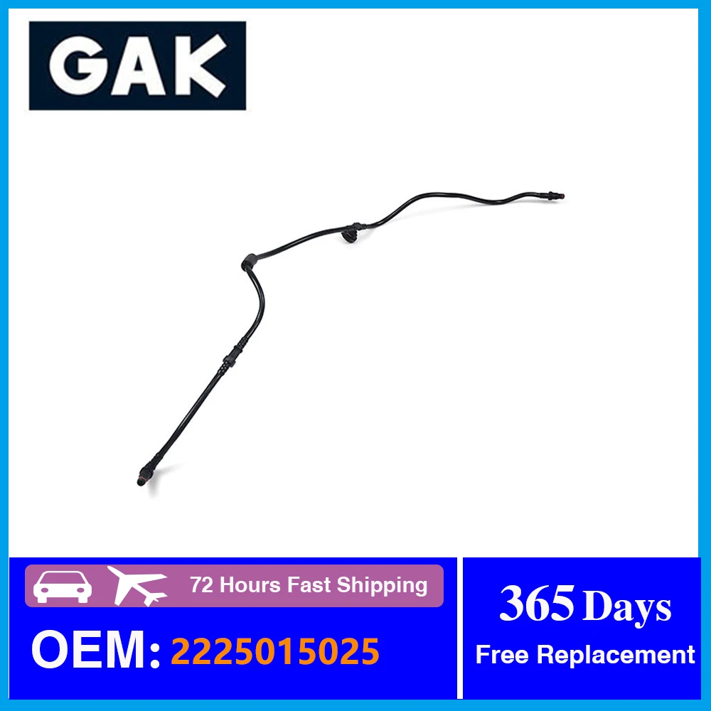 

GAK A2225015025 Auto Parts 1pcs Engine Radiator Coolant Hose For Mercedes Benz W222 S320 400 500 600 S63 AMG OE 2225015025