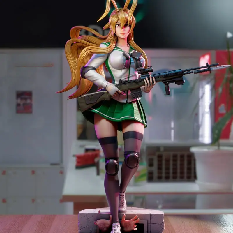 2 Styles Game Character 5968 Rei Miyamoto NSFW 3D Printing Unassembled Unpainted Custom Jigsaw Puzzle GK Figure Model Kit T_0108