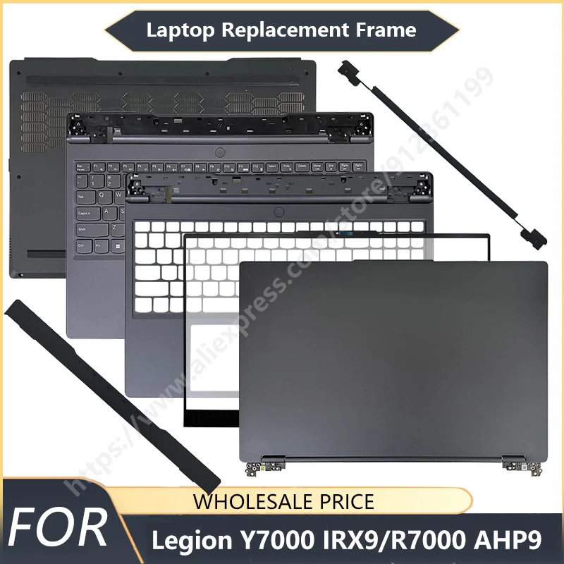 NEW For Legion Y7000 IRX9 / R7000 AHP9 2024 Legion 5 15 APH9 Laptop LCD Back Cover Front Bezel Palmrest Bottom US keyboard