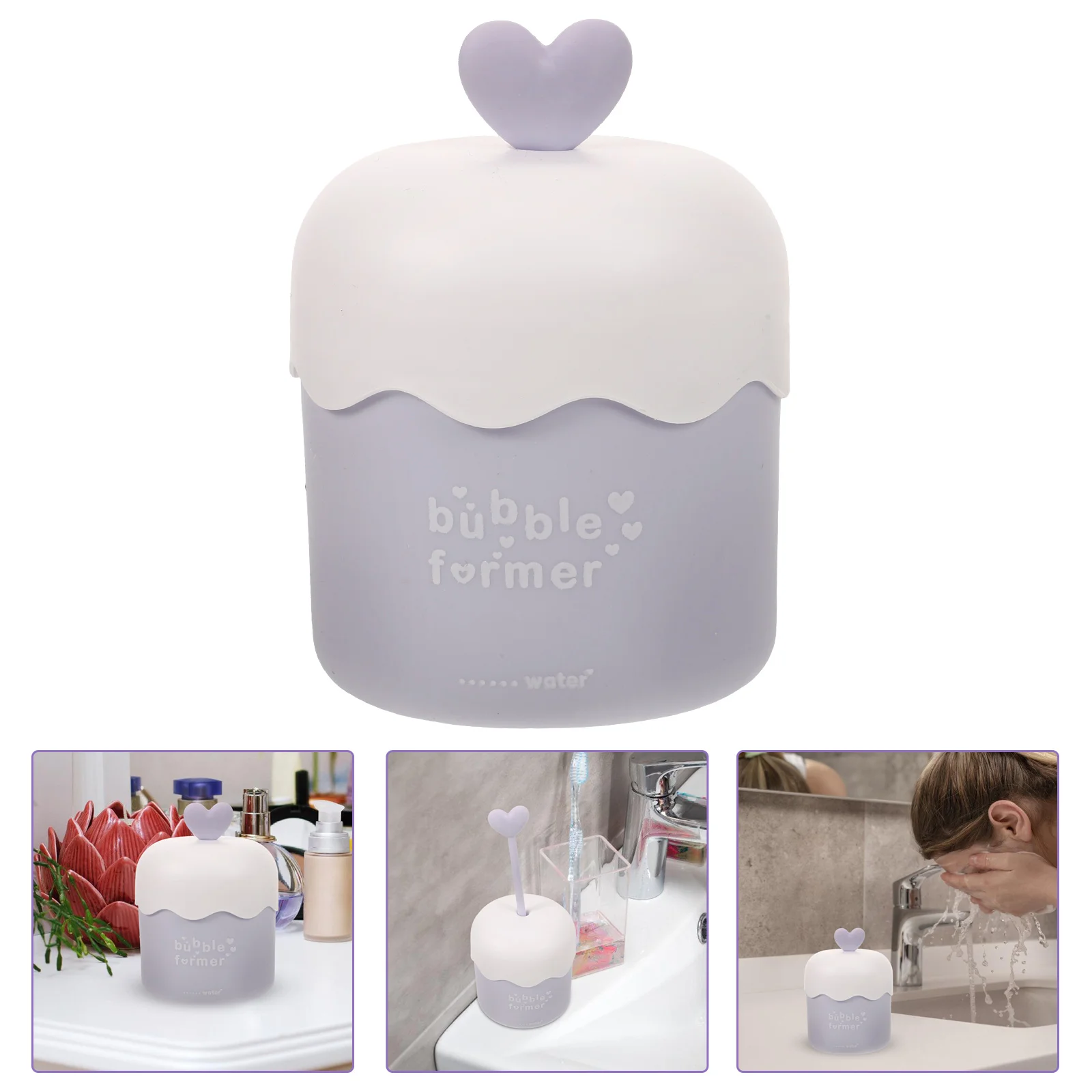 Bubbler Liquid Foaming Bottles Skincare Maker Portable Machine Facial Cleanser