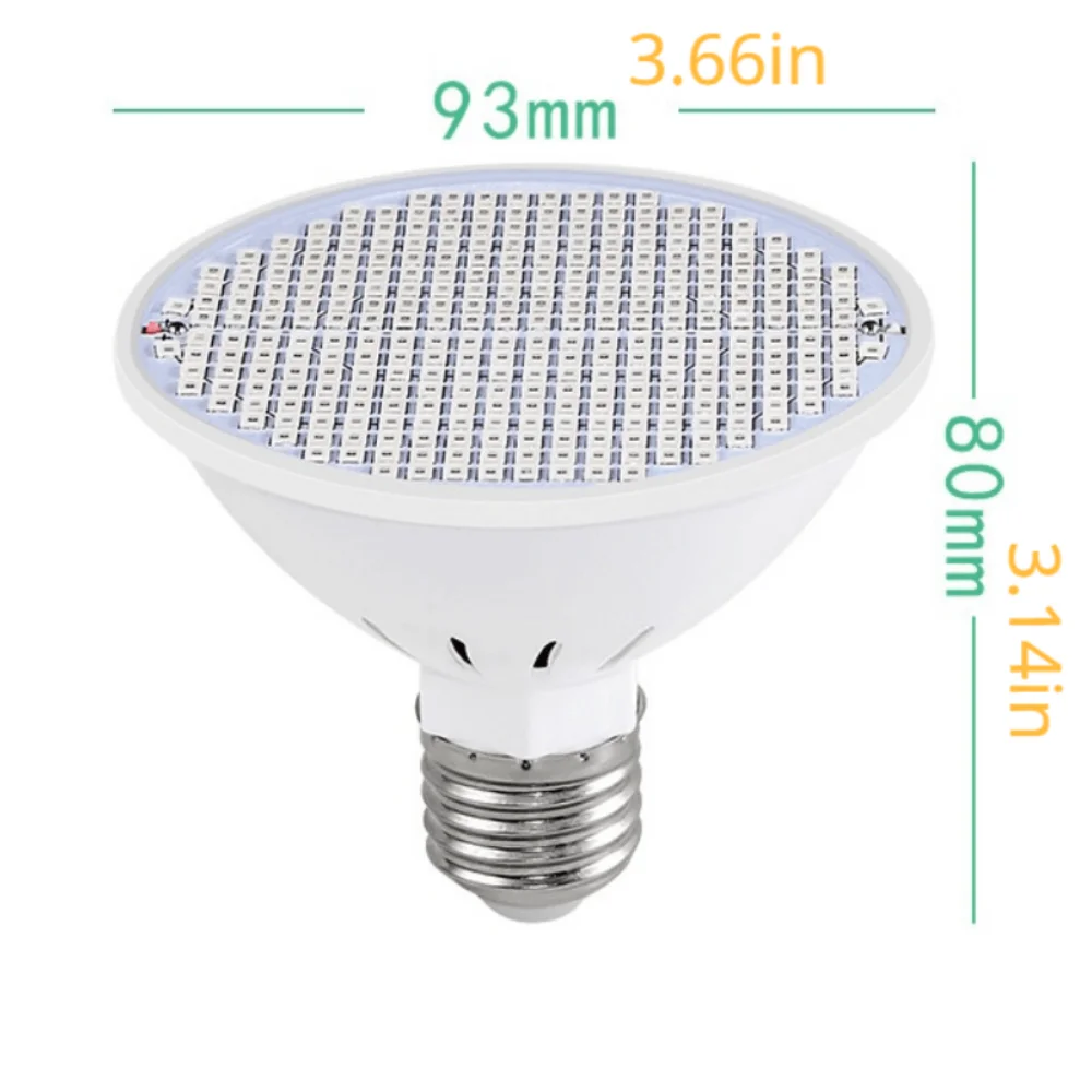 Luz LED de espectro completo E27, lámpara Phyto IR, bombilla roja, 85-265V, para invernadero, plántulas de interior, Fitolampy de flores, caja de tienda de cultivo