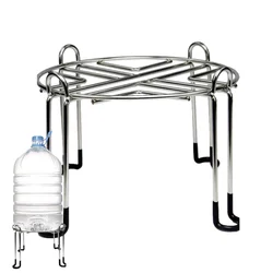 Water Filter Metal Stand Countertop Stand For Water Dispenser Detachable Tall Water Filter Stand Non-Slip Stainless Steel Stand