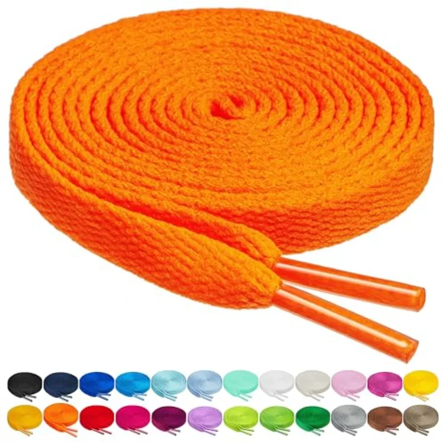 

Birch Shoelaces in 27 Colors Flat 5/16 Shoe Laces in 4 Different Lengths