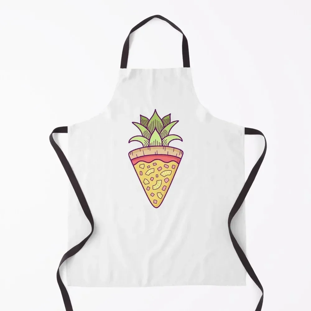 

Pineapple Pizza Coat of Arms Apron Kitchen on the wall Household Items Kitchen Christmas gift Kitchen Special Accessories Apron