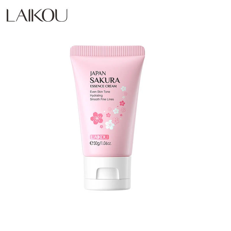 LAIKOU 30g Japan Sakura Essence Face Cream  Hydrate Moisturizing Cherry Blossom Refreshing Essence Facial Lotion Korean SkinCare