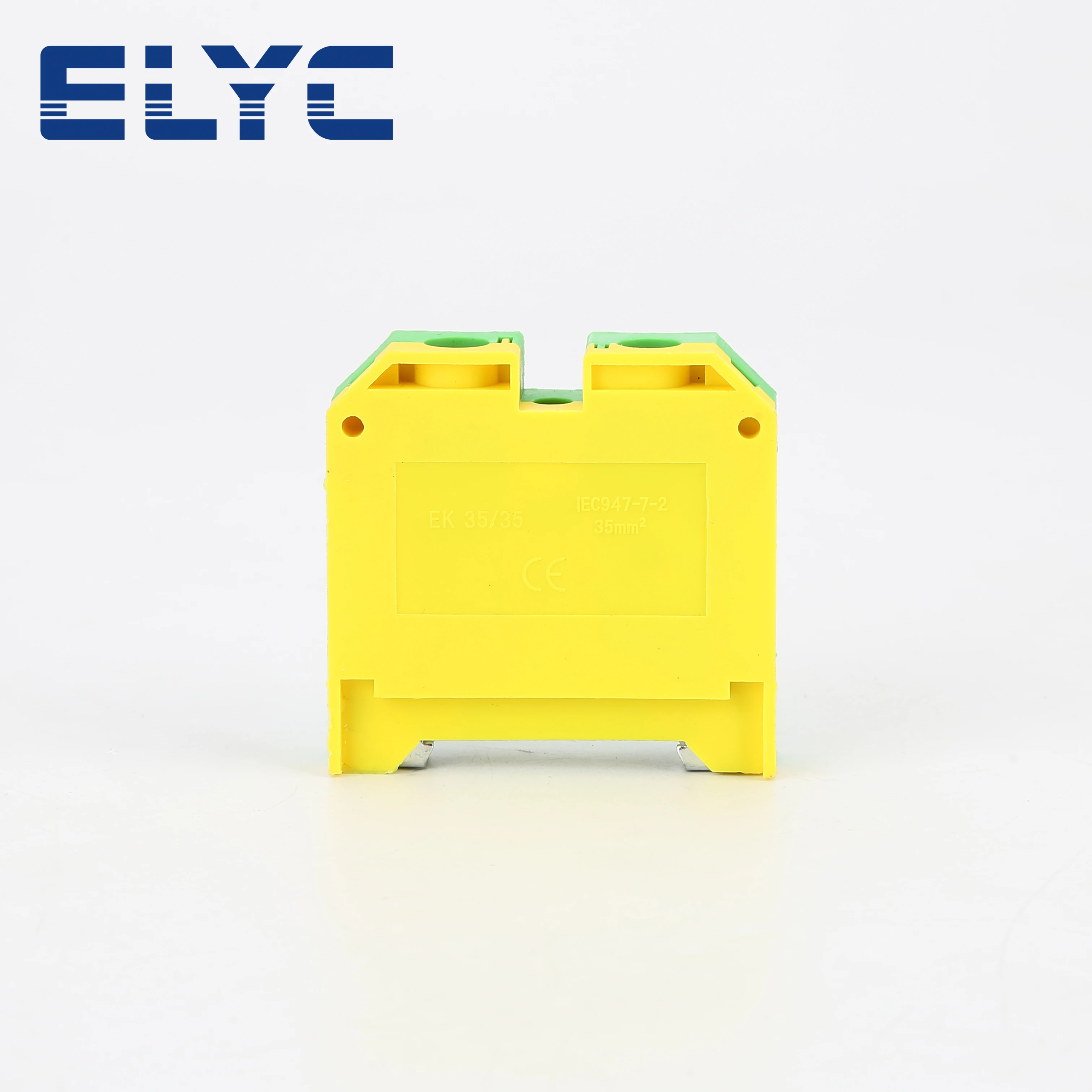 5Pcs EK35/35 Universal Screw Connection Ground Earth SAK 35 mm² Wire Electrical Connector DIN Rail Terminal Block EK 35/35