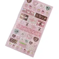 DIY Cute Cartoon INS Strawberry Glitter Sticker Stationery Decorative Stickers Musical Note Sticker Journal Sticker 5