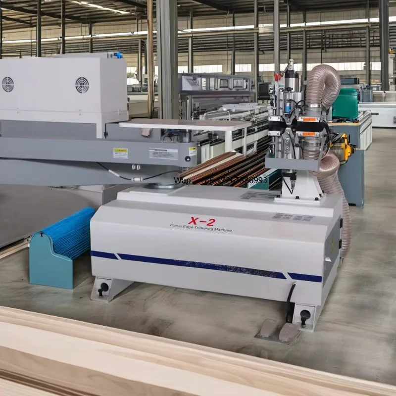 China Hot Sale Cheap Price  PVC MDF Edge Trimming Machine With High Quality for Furniture Factory