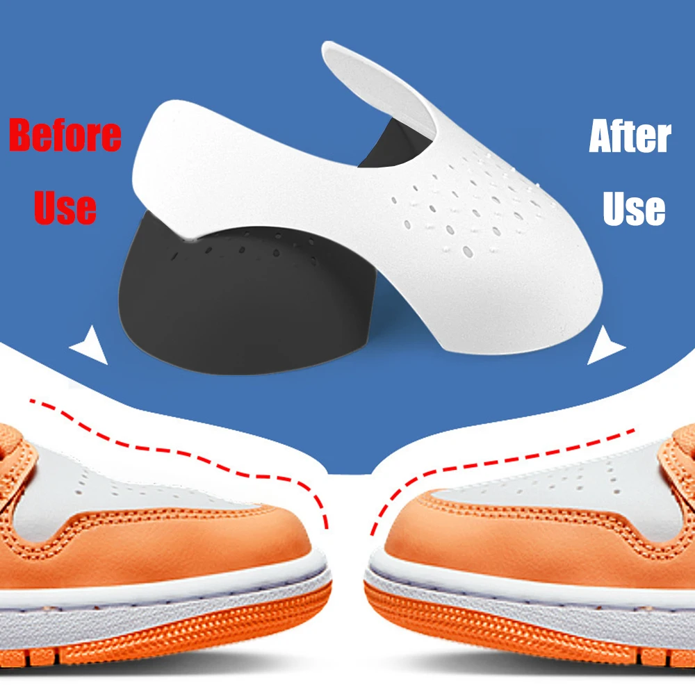 Shoe Anti Crease Protector for Sneakers Toe Caps Anti-Wrinkle Support Sport Shoes Crease Guard Protection Dropshipping Wholesale