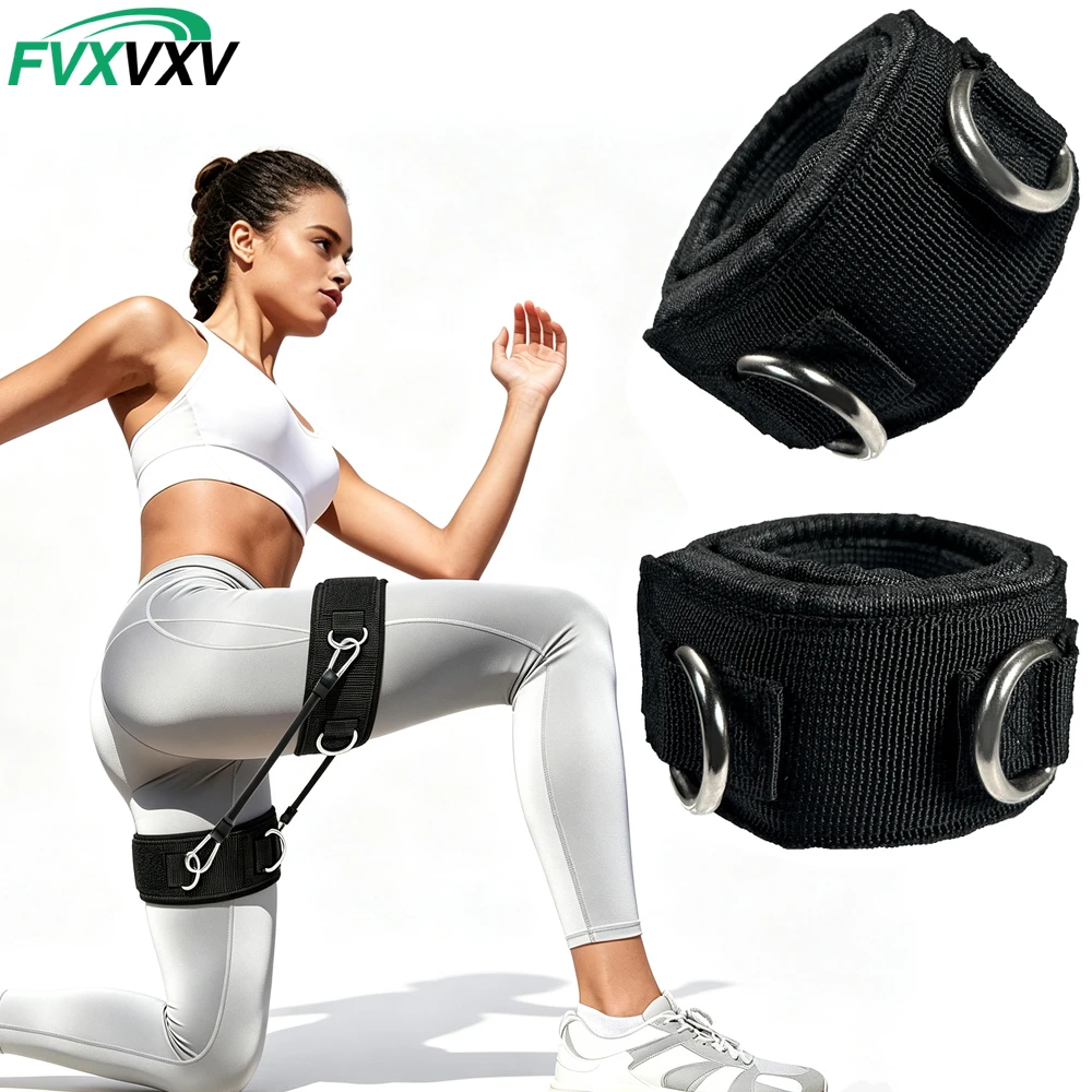 1Pair Leg & Ankle Straps for Cable Machines, Workout Cuff Attachments for Glute Kickbacks & Leg Extensions,Gym Home Exercise Hip