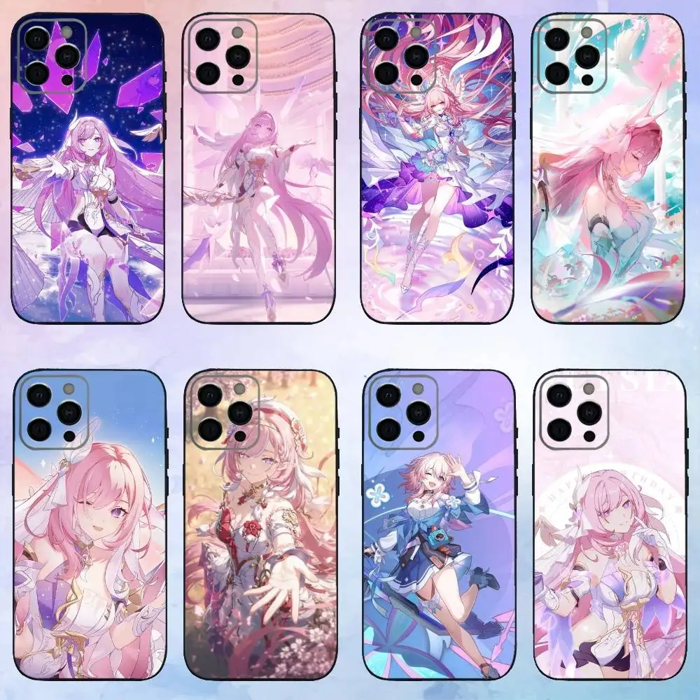 

G-game H-Honkai I-Impact-3-rd Phone Case For iPhone17,16,15,14,13,12,11 Plus,Pro Max Soft Black Cover