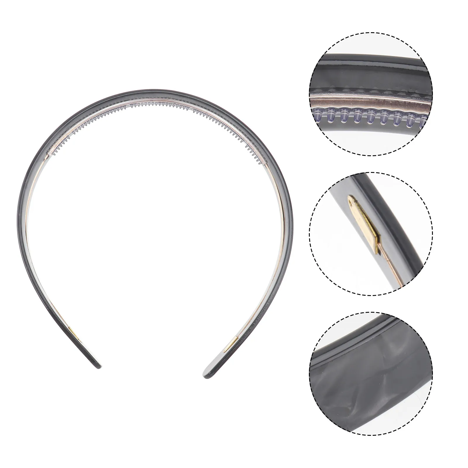 

1Pcs Decorative Pattern Non-Slip Hairband Face Washing Headband Shower Use Female Headdress Lightweight Fashion Hair