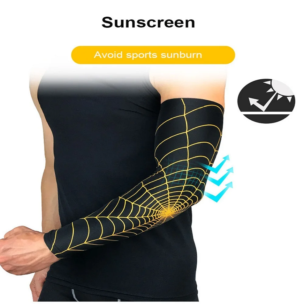 ปลอกแขนป้องกันแสงแดด UV 1ชิ้นสำหรับปลอกแขนระบายอากาศได้ดี