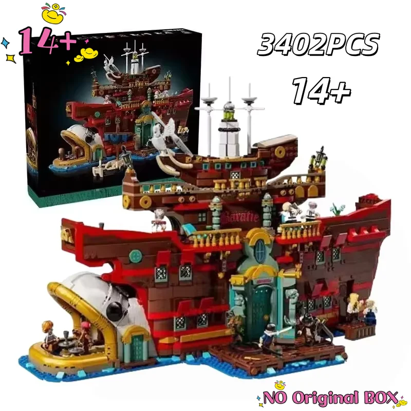 

Новинка 2026: Конструктор «Плавучий ресторан» (модель MOC) 75640, 3402 детали, для детей, подарки на Хэллоуин, День рождения, Рождество