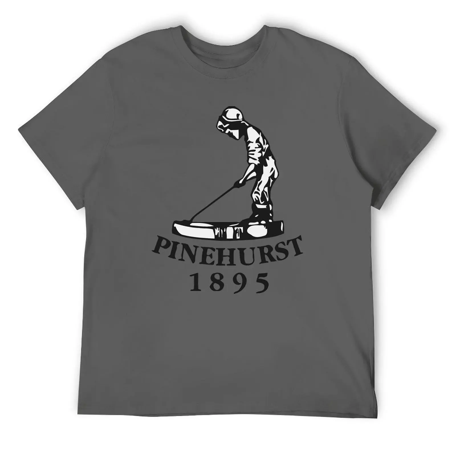 

PINEHURST GOLF T-Shirt blanks blue lock oversized graphic tee anime shirt Men's clothing