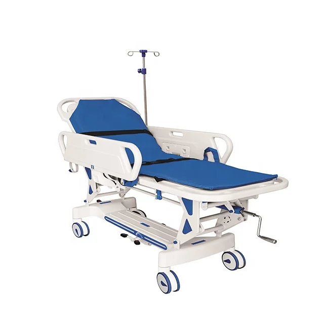 

Emergency height adjustment manufacturer hospital furniture patient clinic transfer medical stretcher bed