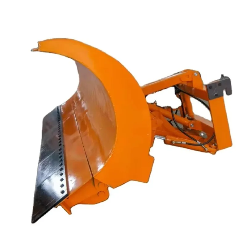 Customized Factory Price Car Snow Shovel With Engine For Construction Machinery Attachments 1 Year Warranty Shoveling Snow