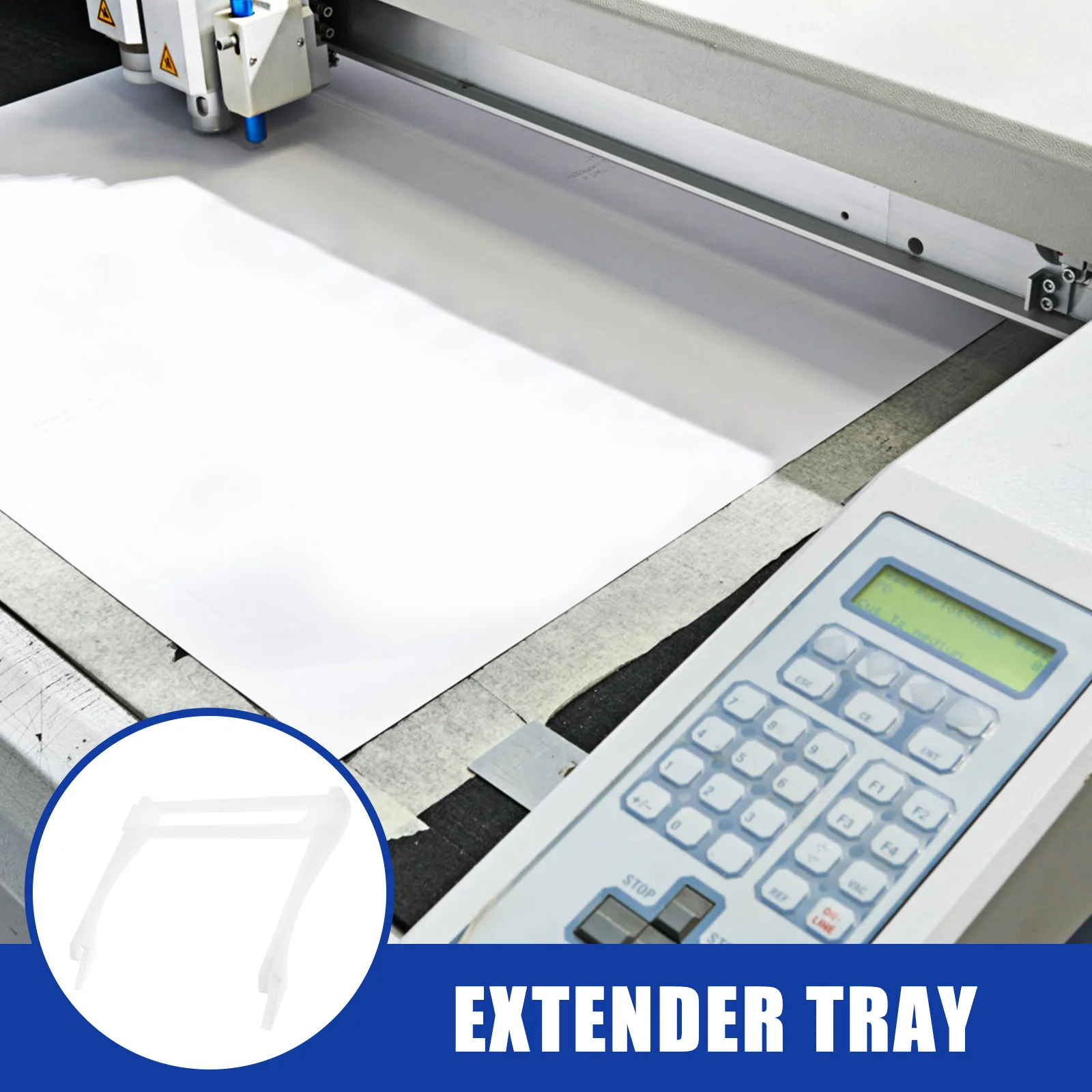 

1Set Tray Extender Mat Holder Support Extension Tray Cutting Machine Accessory Holder Cutting Mat Grip Support DIY Machine Rack