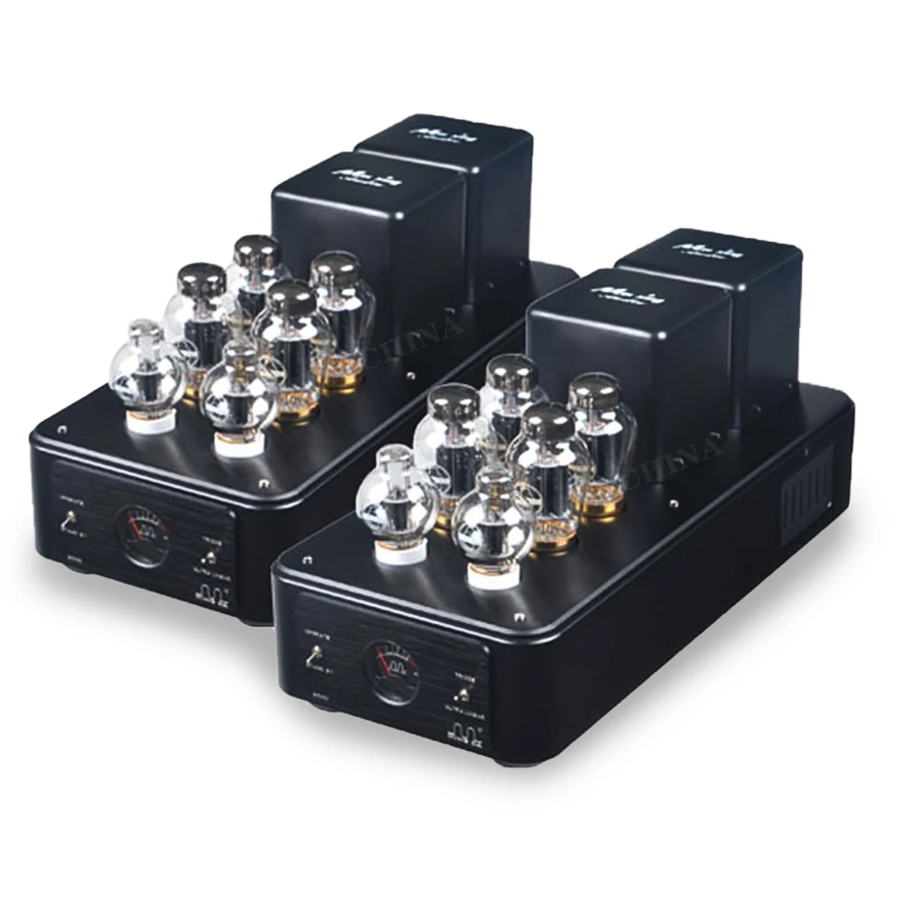 Q-015 Meixing Mingda MC90-AB Mono Vacuum Tube Amplifier KT90*4 6SN7 x2 Push-pull Power Amp 95W*2(TR) 150W*2(UL) 110V/220V