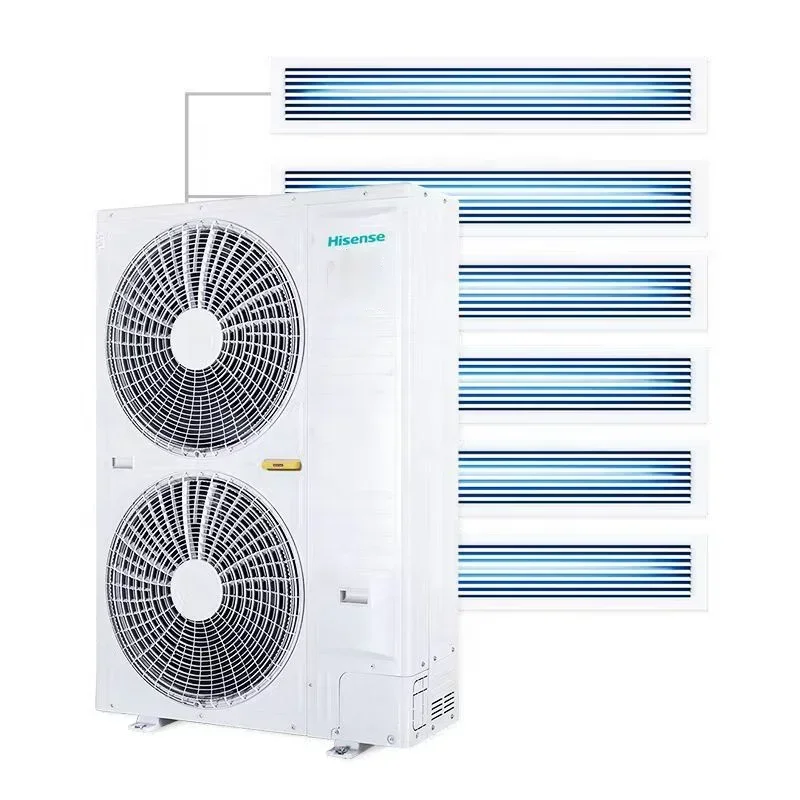 Hisense Full DC inverter VRF Central Air Conditioner HVAC Project Solution Static Pressure Ducted Air Conditioning for Hotel