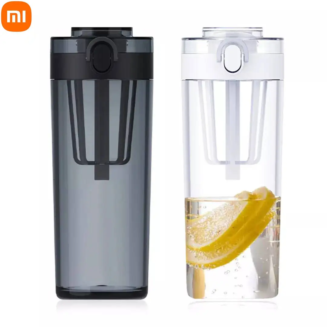 

Xiaomi Mijia 600ml Tritan Water Bottle Fitness Portable Leak-proof Water Cup Large Capacity Outdoor Tour Sport Shaker Bottle