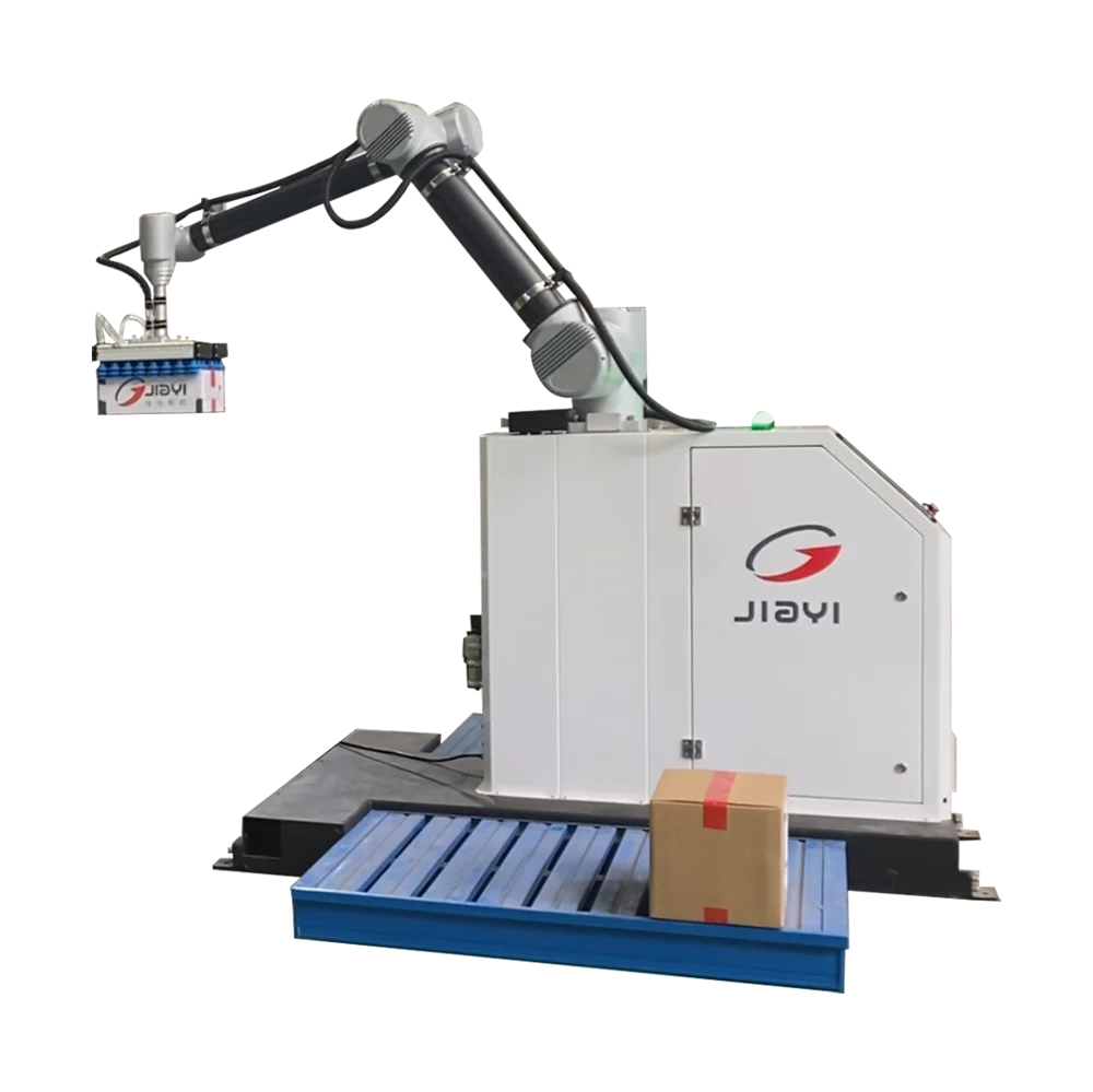 Custodia automatica per sacchetti di prelievo Custodia per scatola di cartone Robot Palletizer Robot Palleting Machine Robot impilatore