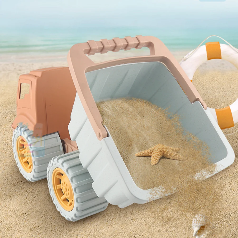 Camion ribaltabile per bambini Kıds Giocattoli Costruzione Mini Scavatore Sabbia Spiaggia Scavo Riempimento auto