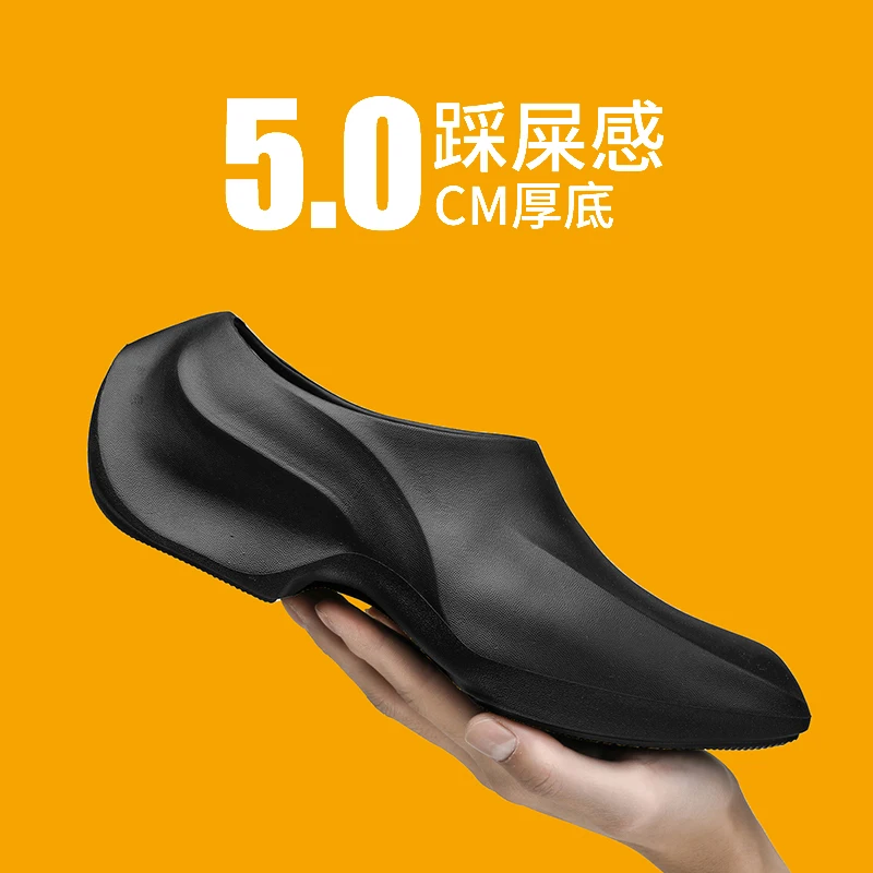 Men Dress Shoes Professional Business Clogs New Trend High Quality Garden Clogs Outdoor Fashion Design British Dress Suits