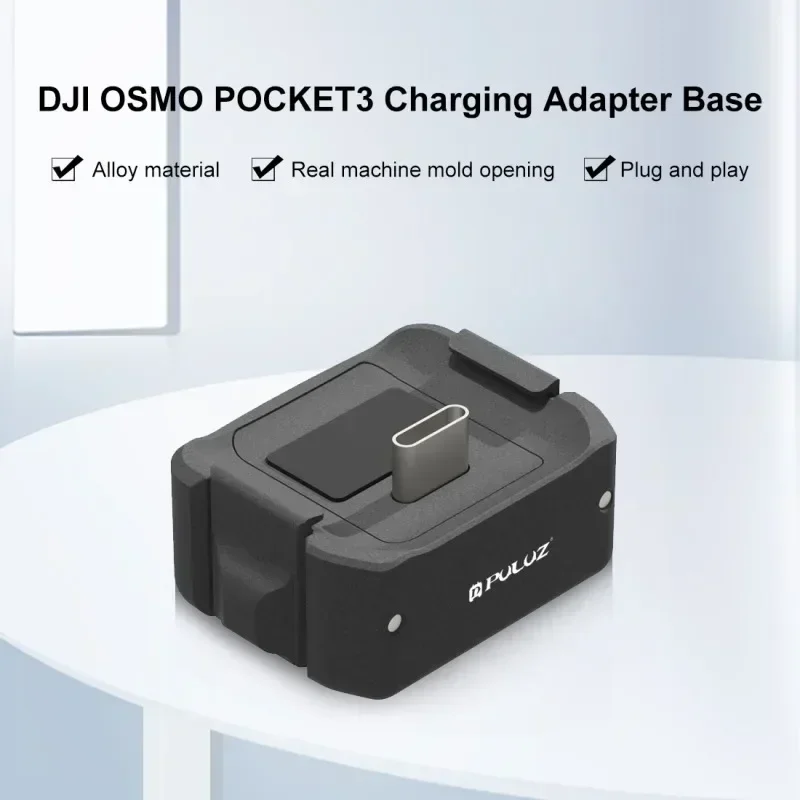 Adapter do ładowania aparatu Podstawa do aparatu Adapter do montażu na podstawie Kompatybilny z DJI OSMO Pocket 3