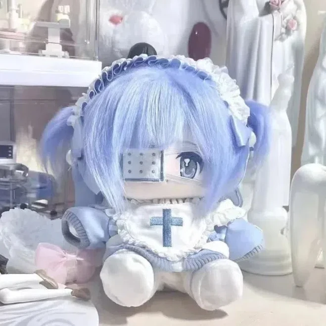 20cm Cotton Doll with No Attributes with Blind and Stuffed Plush Doll Around Same Person as a Birthday Gift for Her Best Friend