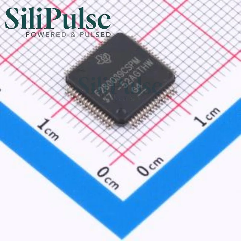 (1/5pcs) F280039CSPM LQFP(PM)|64 100% Original In Stock C2000™ 32-bit MCU 120-MHz 384-KB flash, FPU, TMU with CLA, F280039CSPMR