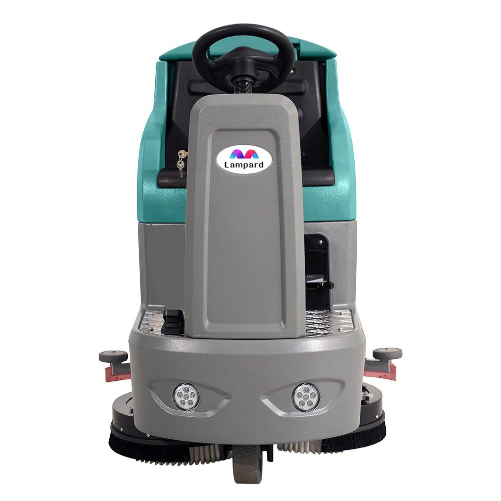 Ride-on Floor Tile Scrubber Machine Commercial Industrial Floor Washer For Sale