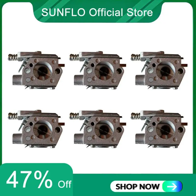 

SUNFLO 6X Carburetor For Emak Oleo Mac SPARTA 35 36 37 38 40 42 43 44 WT869A WT1129