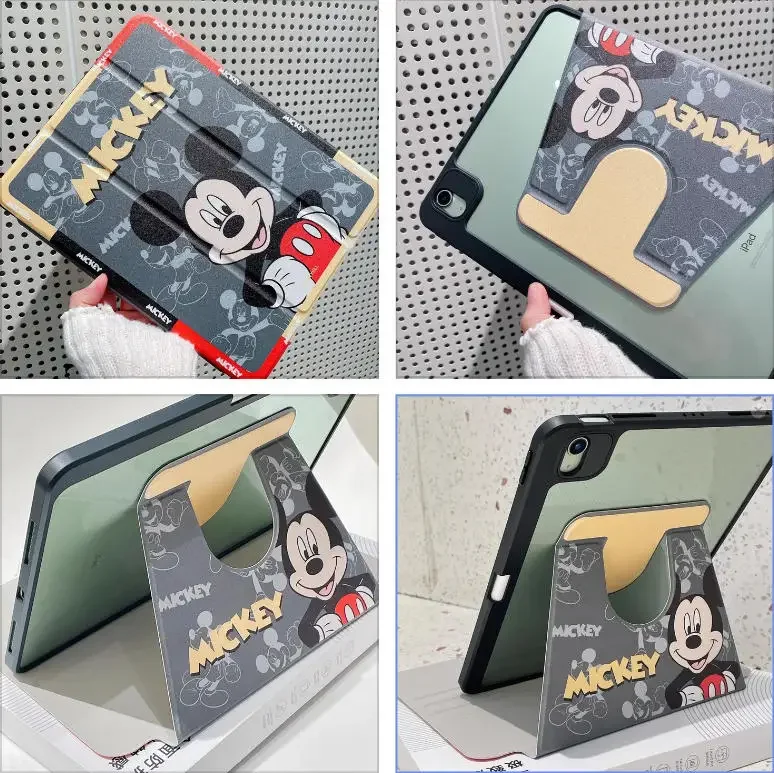 حافظة ميكي لجهاز iPad Funda ipad 8/9/10 10.2in Air 4 5 10.9in M2 M3 A16 11in حافظة واقية Pro4 5 6 12.9in M4 13in غطاء لوحي #2
