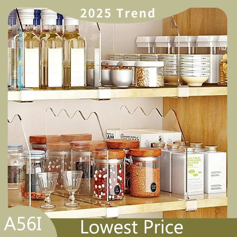 

ABDD Home Acrylic Shelf Dividers For Closet Organization - Closets Shelf And Closet Separator For Storage Organization
