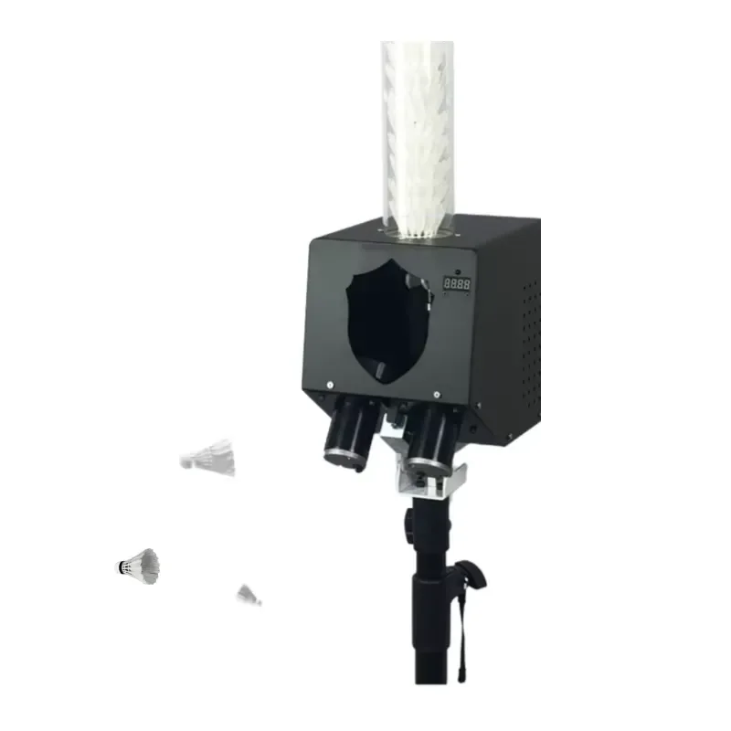 Smart Training Intelligent Drop Point Programming Badminton Serving Machine High and Long Ball Serving Pace Training Artifact