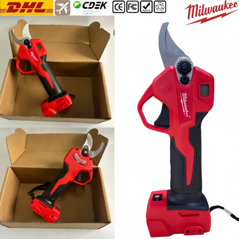 25mm Milwaukee Battery PIN NEW Brushless Electric Pruning Shears Cordless Electric Garden Scissors F