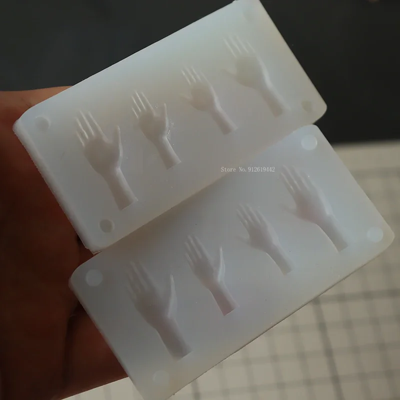 Ultra Light Clay Correct  Proportion Doll Palm Silicone Mold DIY Polymer Clay Animation Character Hand Contour Making Tools