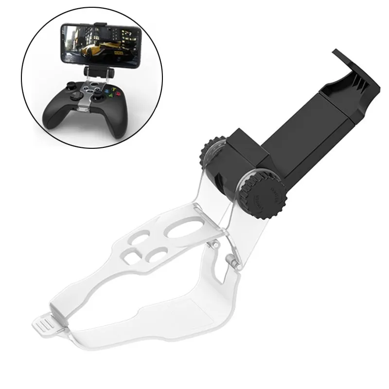 حامل هاتف محمول لمايكروسوفت إكس بوكس سلسلة S/X وحدة تحكم لاسلكية كليب لعبة اكسسوارات قابل للتعديل جبل دعامة حامل