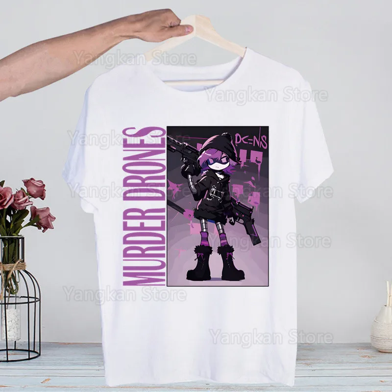 Murder Drones T-shirt Tops Crew Neck Fitted Soft Anime Manga Tshirt Tee Shirt Clothes T-shirt - view 4