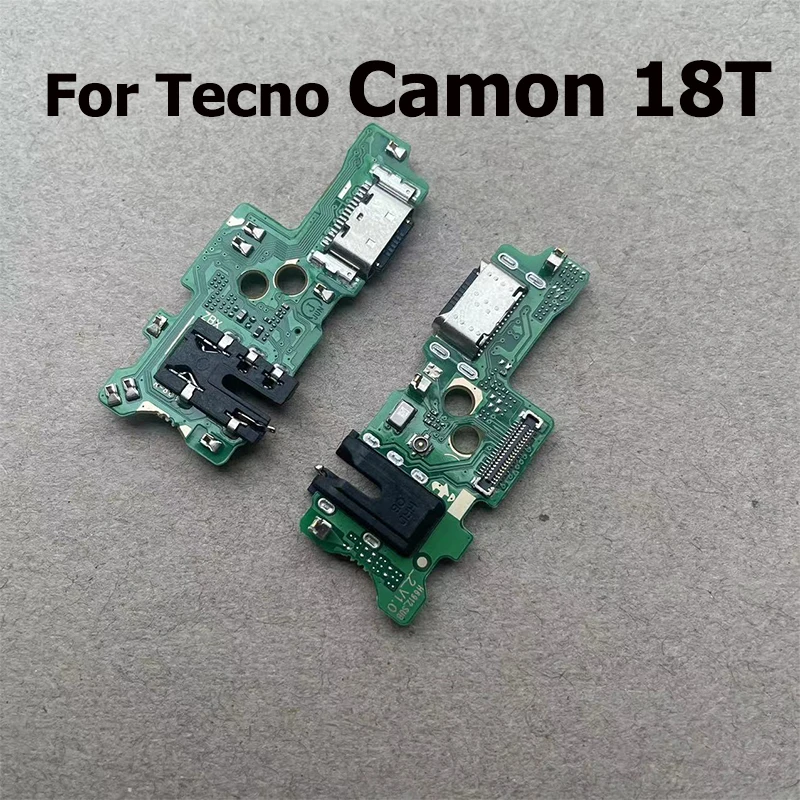 For Tecno Camon 18 USB Charging Dock Port Socket Jack Plug Connector Charge Board Flex Cable For Camon 18 18i 18T P Premier 18P