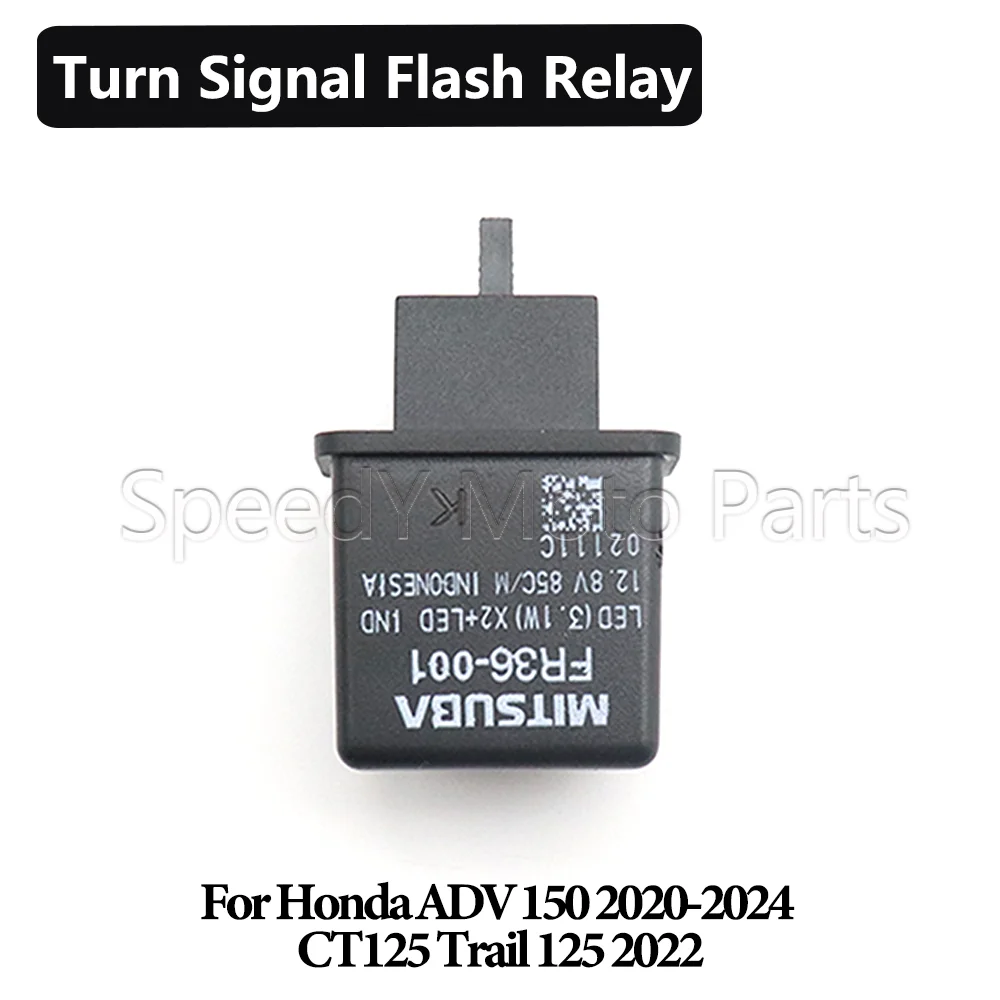 Motorcycle LED Flasher Relay Turn Signal Bulb Hyper Flash Switch CT 125 ADV 150 Accessories For Honda ADV150 CT125 Trail125