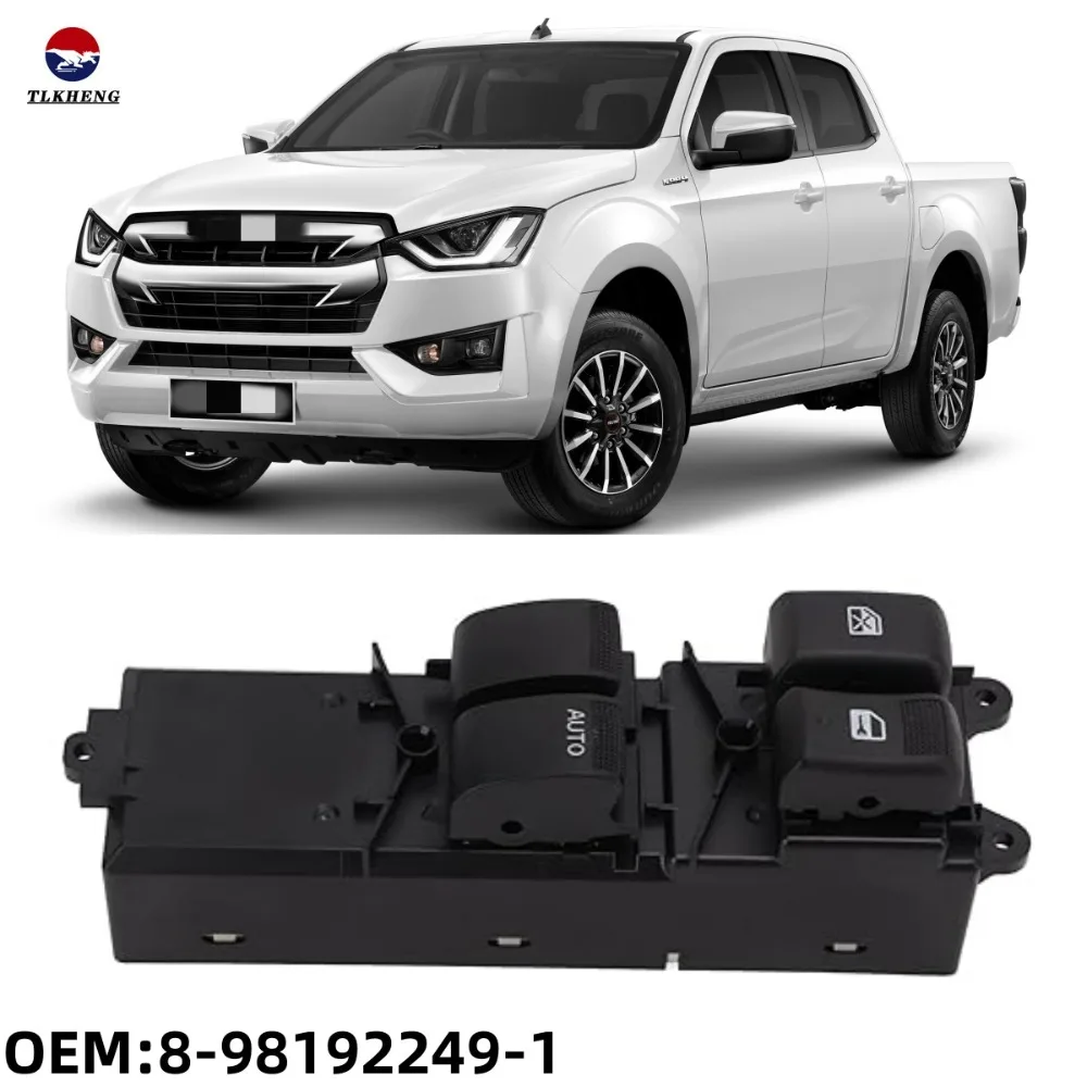 

8-98192249-1 Переключатель управления стеклоподъемником автомобиля для Isuzu D‐Max 2-дверный 2011‐2019 гг.
