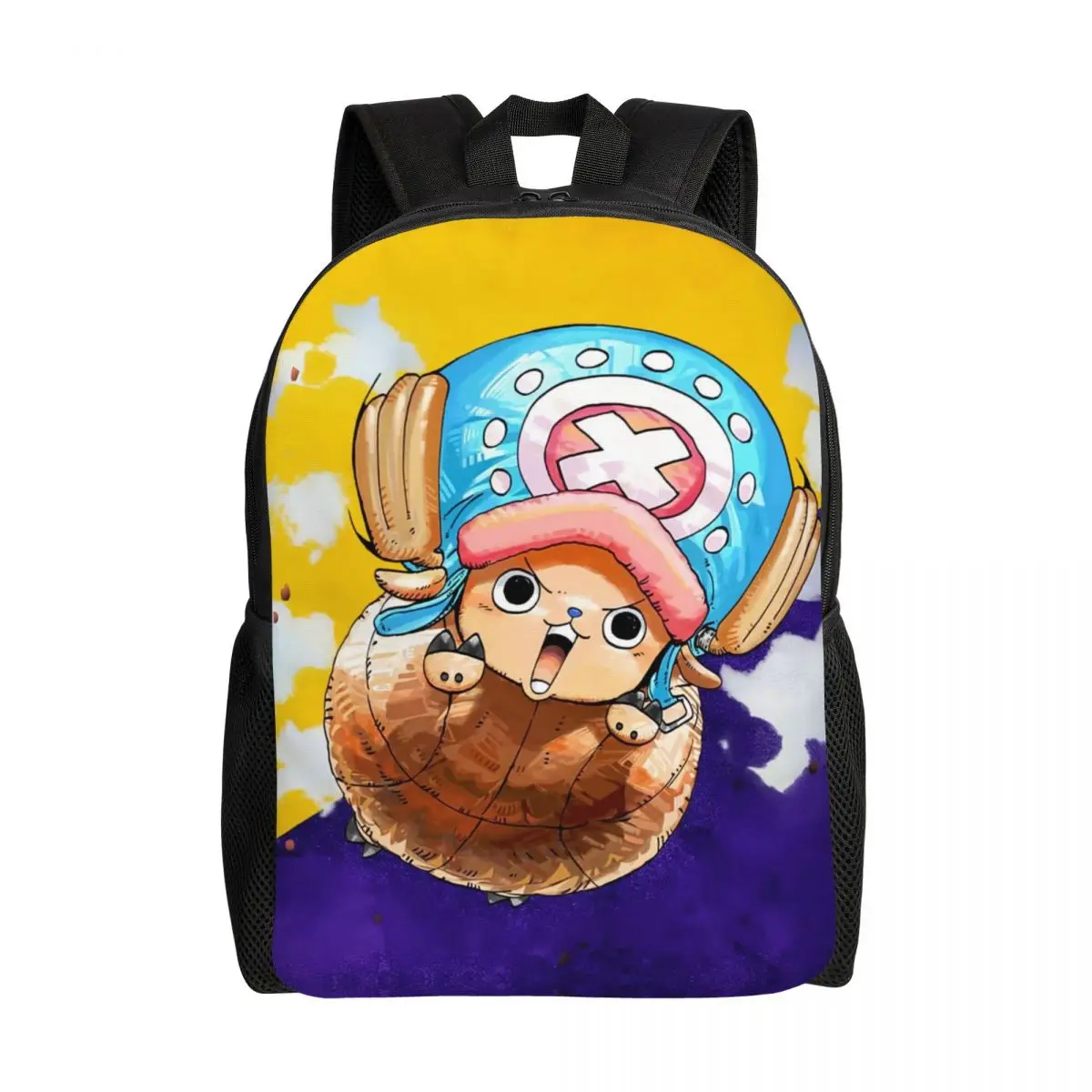 

Custom 3D Printing Tony Tony Chopper Backpack for One Piece School College Travel Bags Men Women Bookbag Fits 15 Inch Laptop