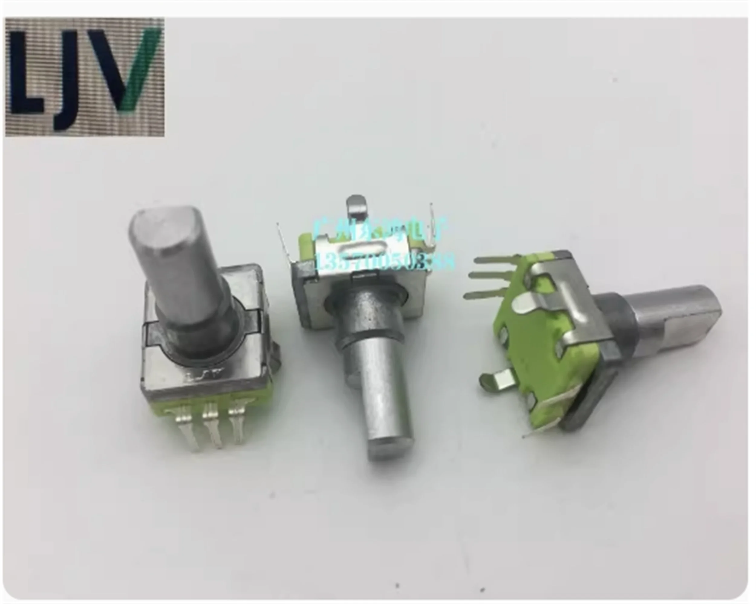 1 PCS LJV high-quality EC11 coding reset switch detection switch detection switch without switch shaft length 15mm