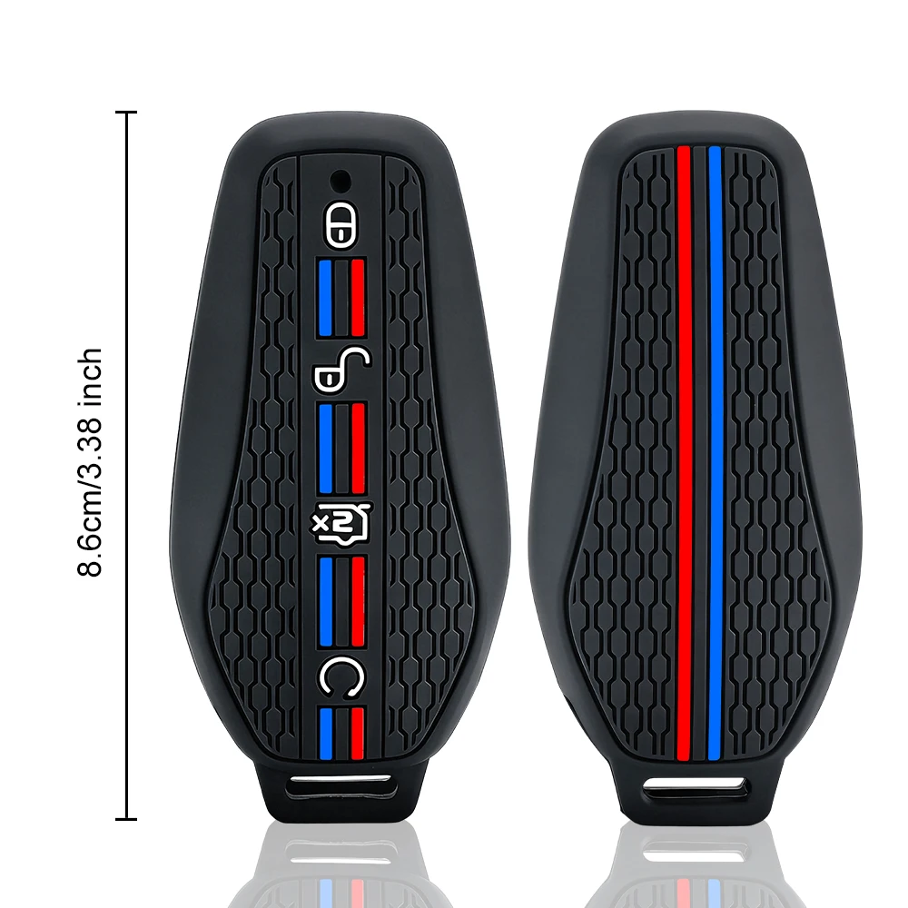 Silicone Key Fob Cover for BYD Song Plus, Atto 3 & Han - Image 6