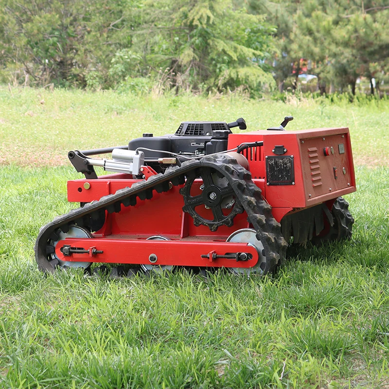 

CE EPA Approved All Terrain Grass Cutting Machine Agriculture Rubber Tracks Remote Control Robot Lawn Mower